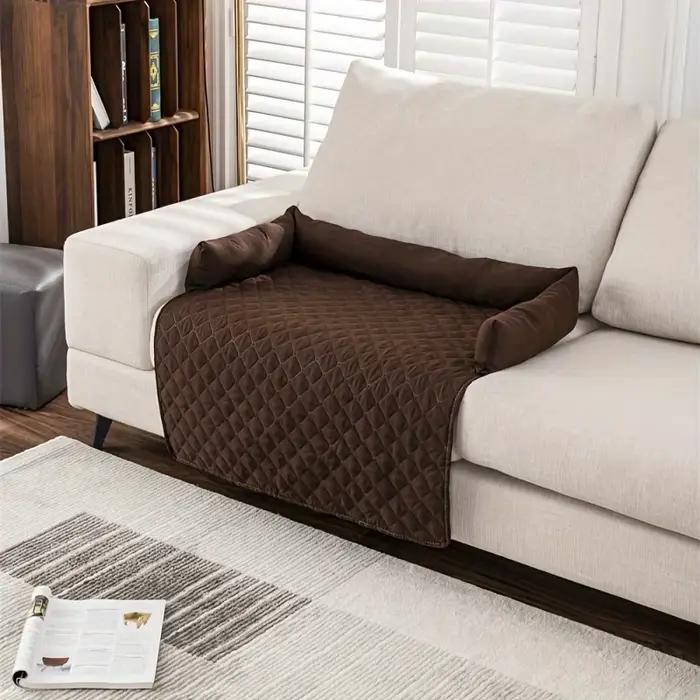 Protecteur de canapé lavable pour animaux de compagnie, canapé-lit, degré de glissement, imperméable