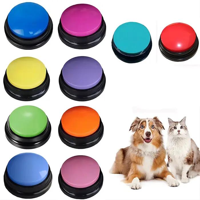 Jouets amusants et enregistrables pour animaux de compagnie, démarrage parlant de voyage pour animau