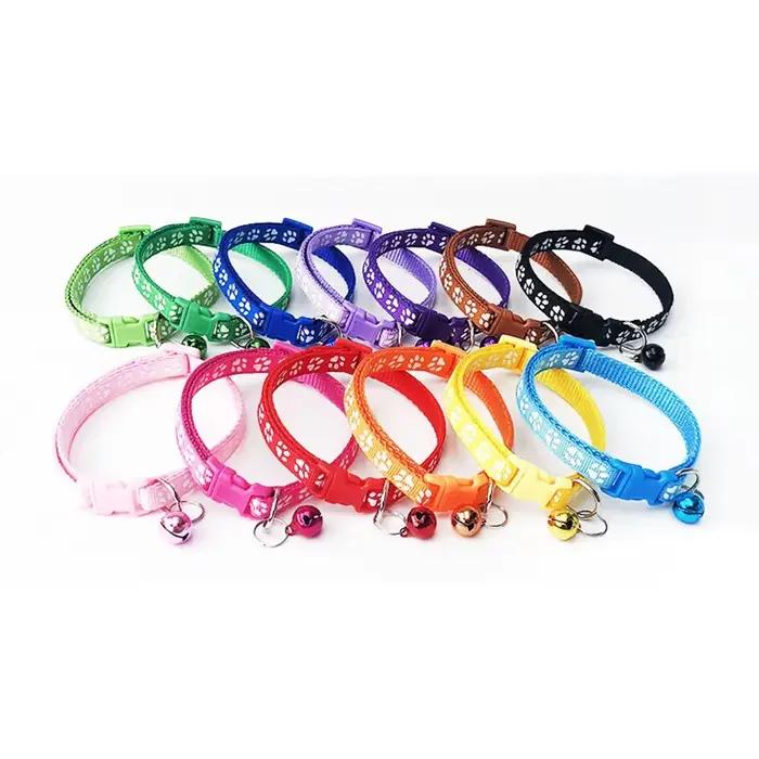 Collier en nylon réglable pour animal de compagnie