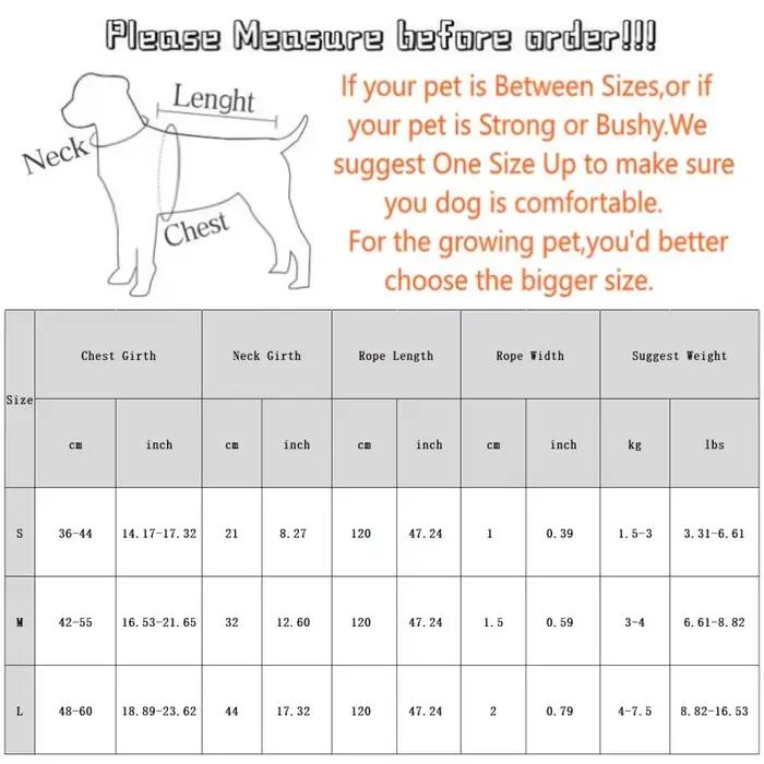Laisse réglable en verre SFP pour petits chiens et chiots