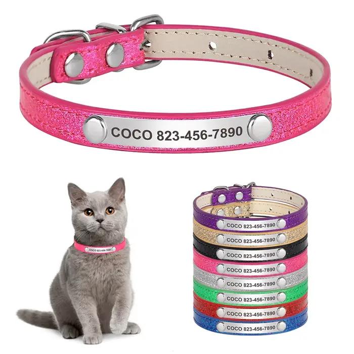 Collier pour chat personnalisé colliers