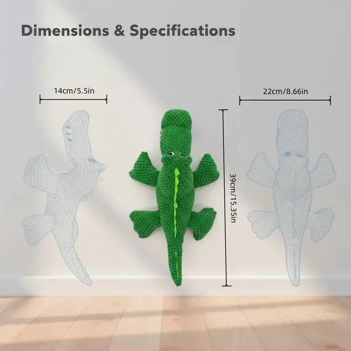Grands jouets Crocodile pour chiens