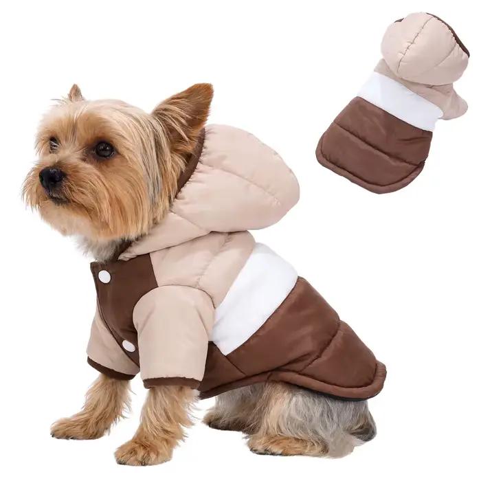 Sweat à capuche vêtements pour chiens de compagnie pour petits