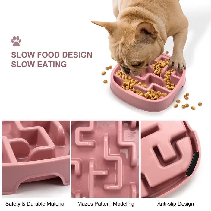 Fournitures pour animaux de compagnie chien chat Anti étouffement alimentation bols de nourriture ch