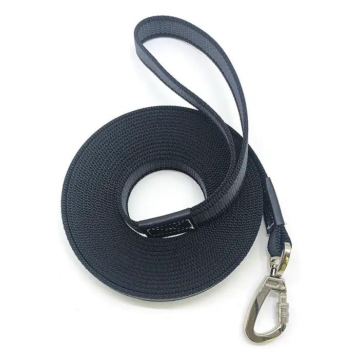 Laisse longue pour gros chien 10M 5M 3M 2M corde de Traction d'entraînement Anti-évasion Non Silp 3 2 mètres laisses en Nylon durables pour animaux de compagnie de taille moyenne et grande