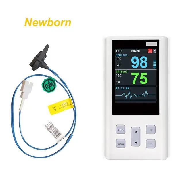 Moniteur portable d'oxymètre de pouls pour la fréquence cardiaque et la saturation en oxygène