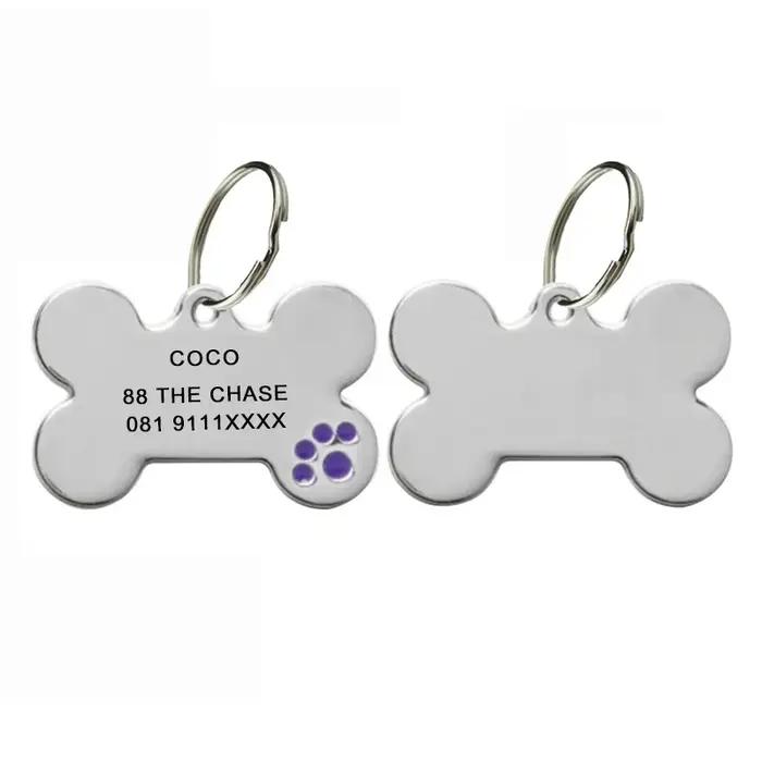 Étiquette d'identification Anti-perte pour chien