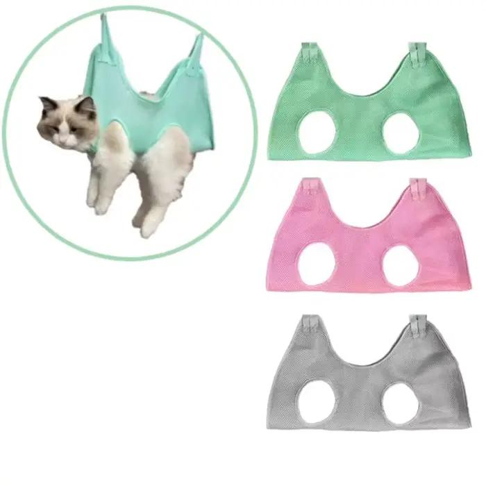 Sac fixe anti-rayures pour toilettage des ongles, sac fixe pour bain, sac de retenue, hamac de beaut