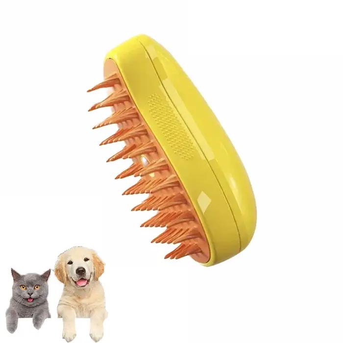 Brosse à vapeur pour chien et chat
