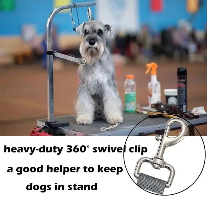 2 pièces accessoires de bras de laisses de base de toilettage de chien de compagnie, sangles d'exten
