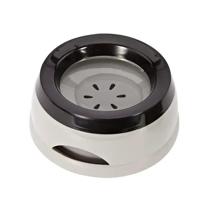 Gamelle flottante en plastique pour animaux de compagnie, bol portable pour chien, mangeoire à eau p
