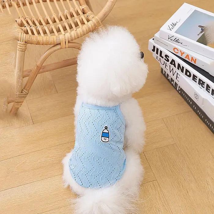 Gilet à bretelles pour petits chiens