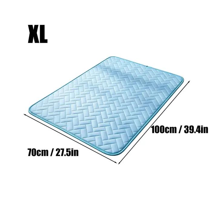 Tapis rafraîchissant pour animaux de compagnie, tapis absorbant la chaleur pour chiots, tapis rafraîchissant pour chats, pour extérieur, intérieur, jardin, balcon, maison, salon, chambre