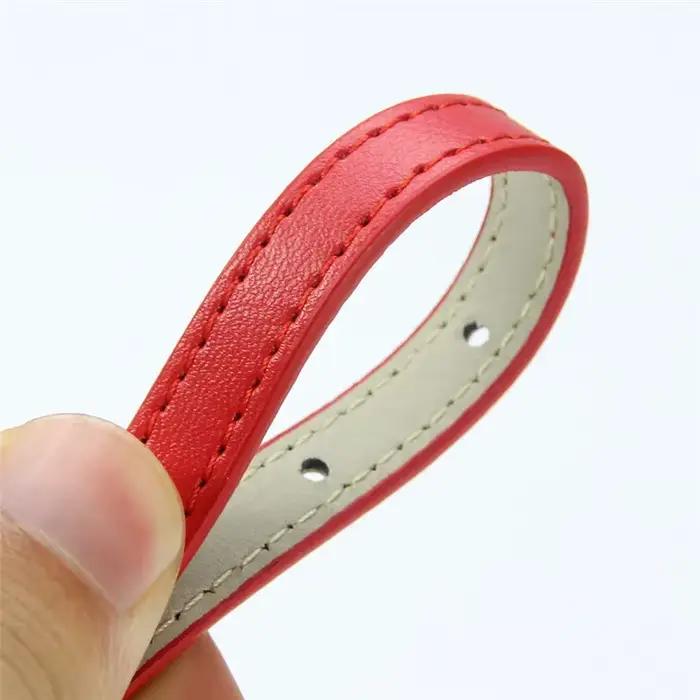 Collier en cuir PU souple pour chat, couleur unie, pour chiot, chaton, accessoires, fournitures pour