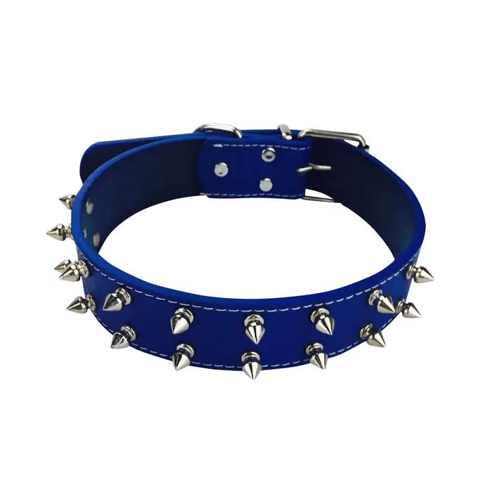 Collier en cuir pour chien et chat