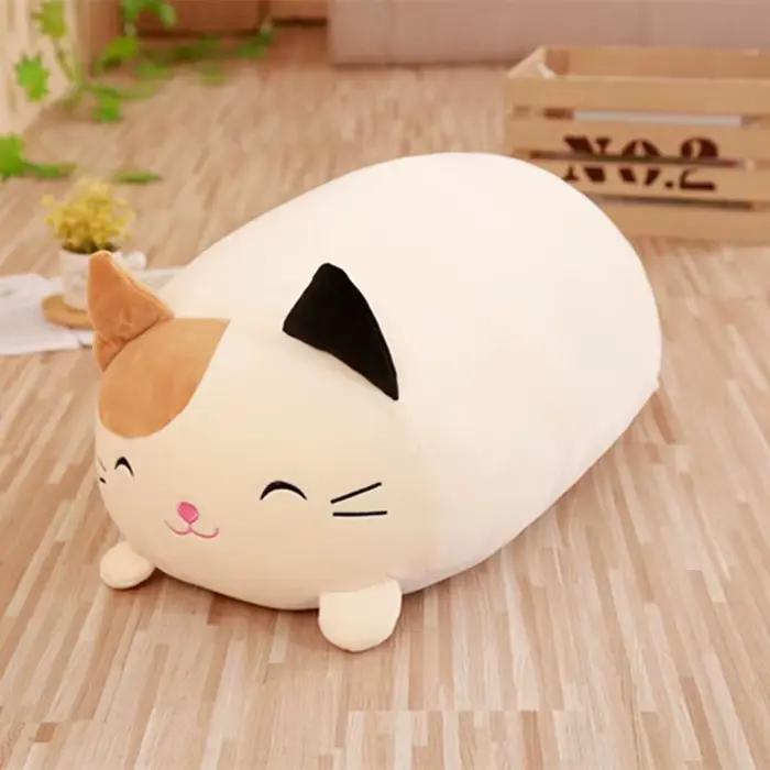 Offre Spéciale Doux Oreiller Animal 28/60cm Mignon Chat Cochon Chien Grenouille En Peluche Jouet En