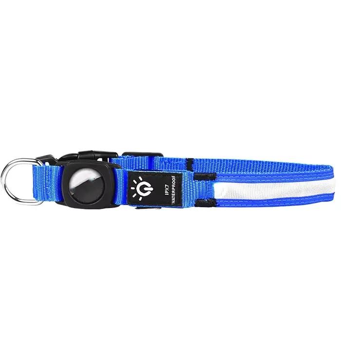 Collier de chien vente chaude Airtag manchon de protection sans positionnement Tracker LED étanche