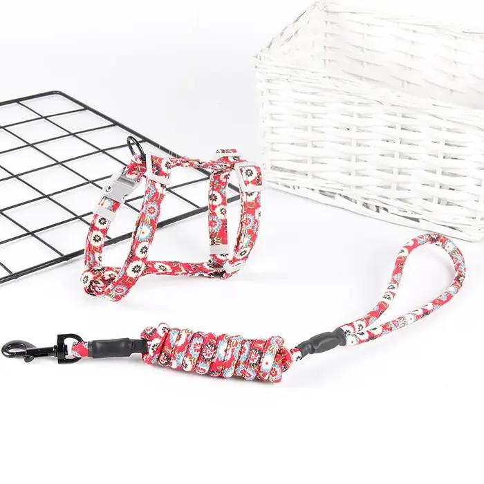 Collier de traction réglable pour animaux de compagnie