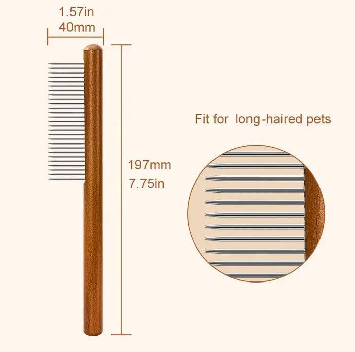 Peigne à puces pour animaux de compagnie
