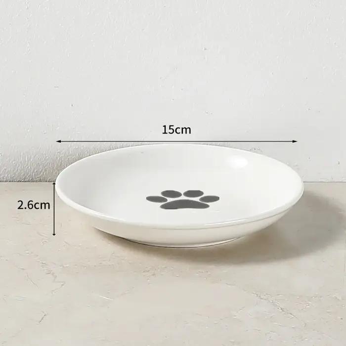 Bol pour chat amable aux moustaches