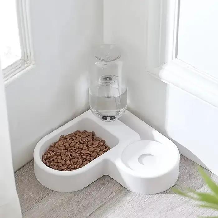 Bol pour chien et chat - Ensemble de distributeurs de nourriture et de bols pour animaux de compagni