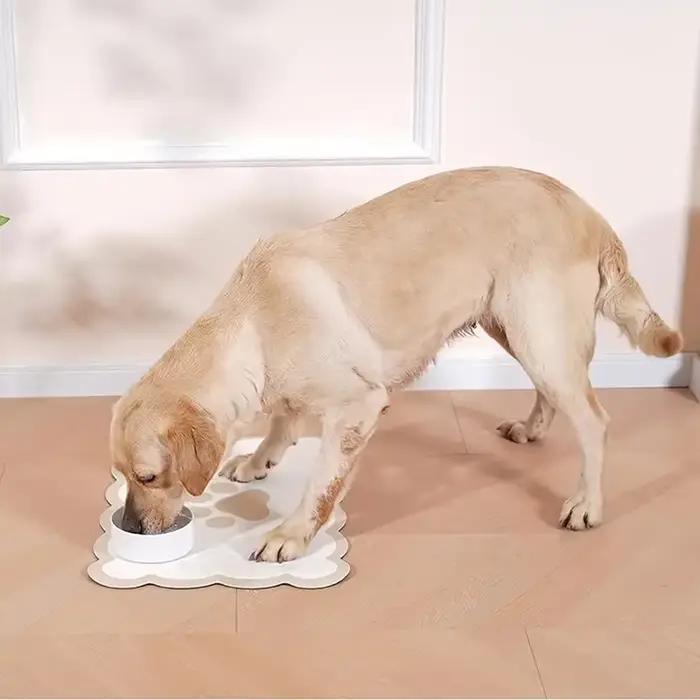 Tapis d'alimentation pour animaux de compagnie