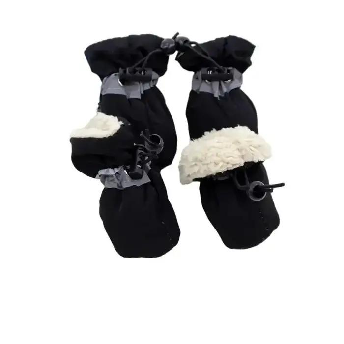 Bottes de neige coordonnantes imperméables pour petits chiens et chats
